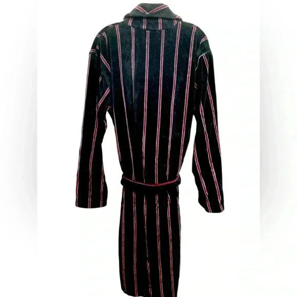 H&M 100% cotton men’s bathrobe Feels like soft  velveteen corduroy. - Picture 2 of 5